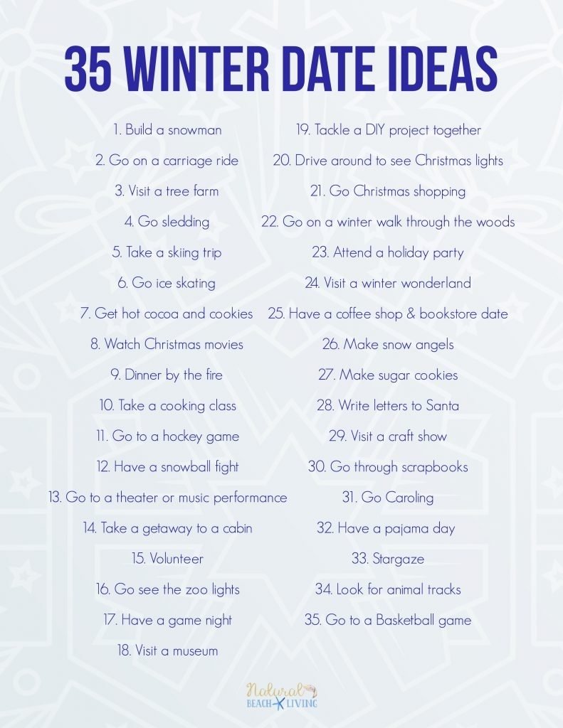 10 Pretty Cheap Date Ideas For Teenage Couples 35 fun winter date ideas you can do on a budget natural beach living 2022