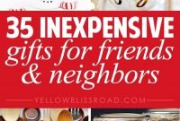 35 gift ideas for neighbors and friends - yellow bliss road