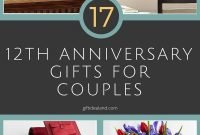 35 good 12th wedding anniversary gift ideas for him &amp; her