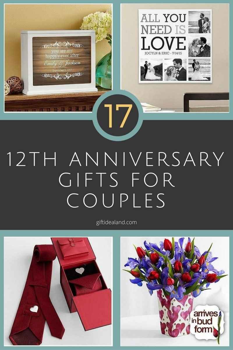 10 Trendy Good One Year Anniversary Ideas 35 good 12th wedding anniversary gift ideas for him her 23 2022