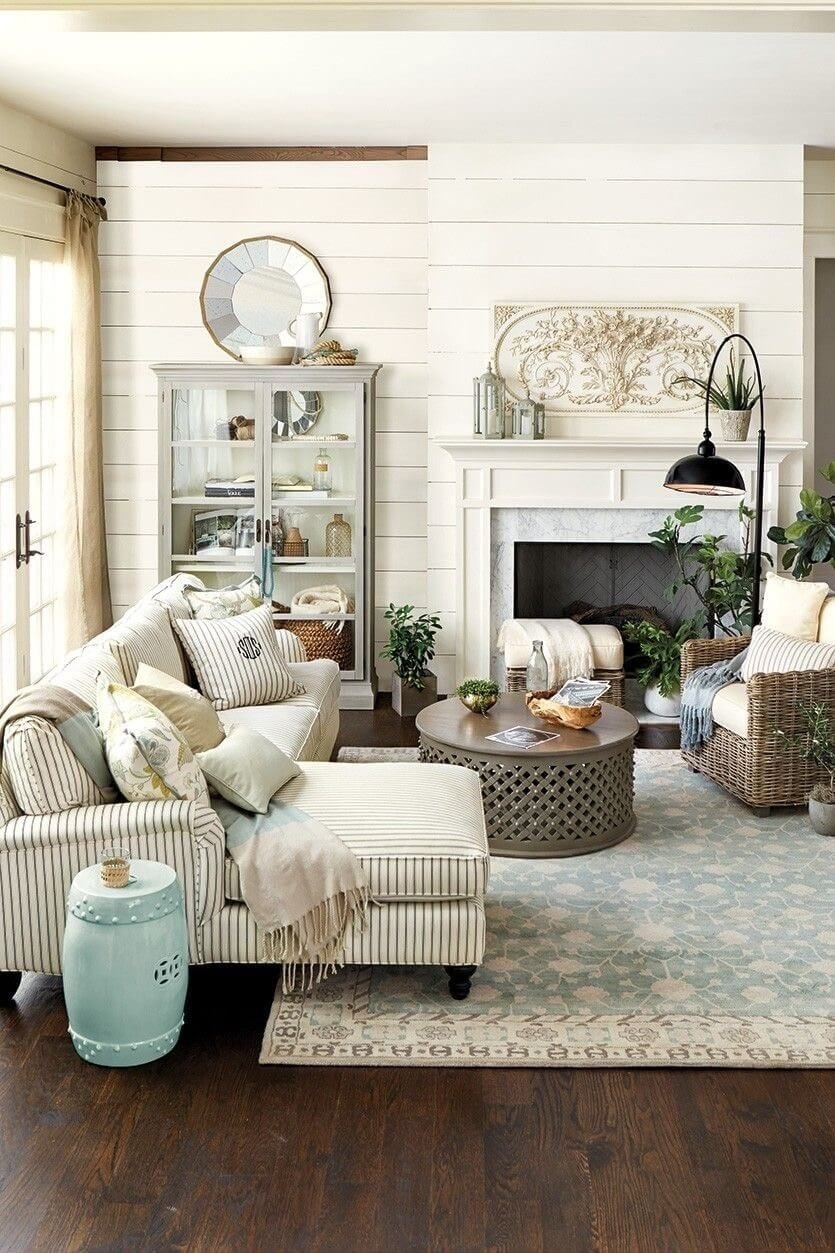 10 Famous Decorating Ideas For The Living Room 35 rustic farmhouse living room design and decor ideas for your home 2 2022