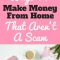 38 creative ways to make money on the side from home ~ cassie smallwood