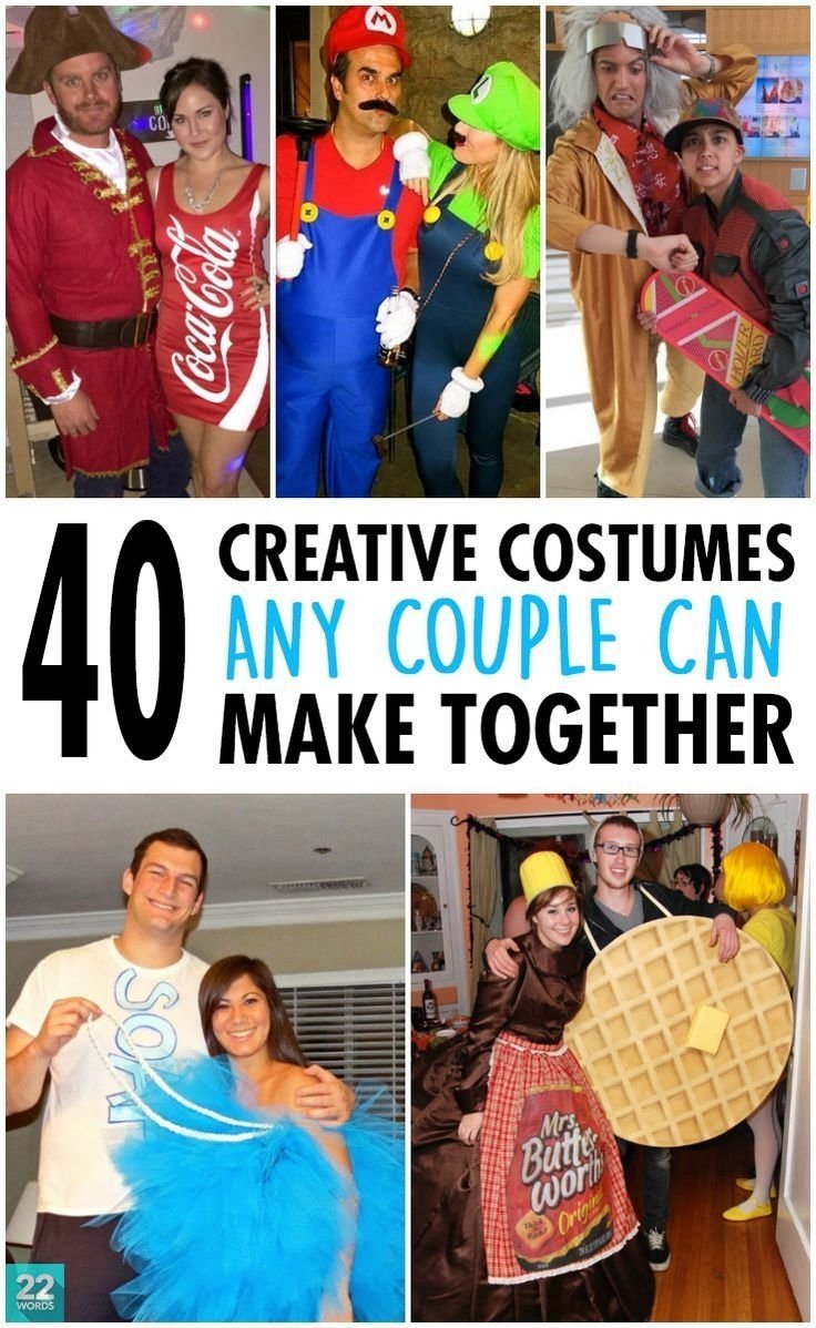 10 Most Recommended Clever Couple Halloween Costume Ideas 2024