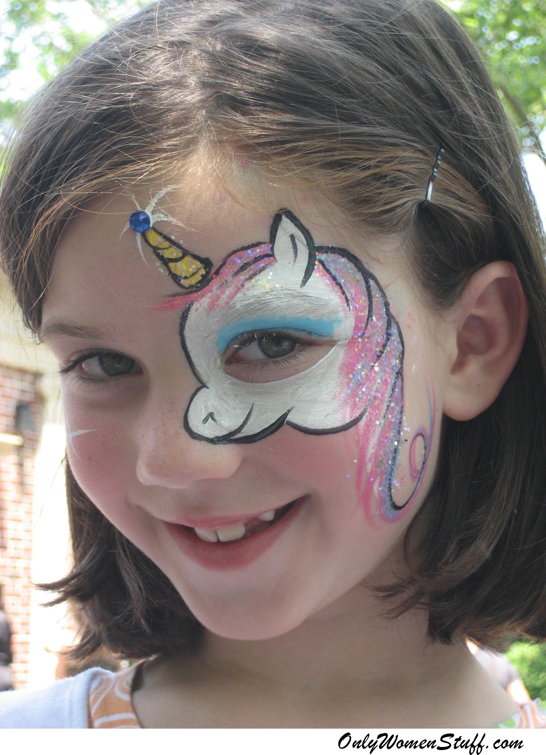 10 Lovely Face Paint Ideas For Girls 40 easy kids face painting ideas designs for little girls 1 2022