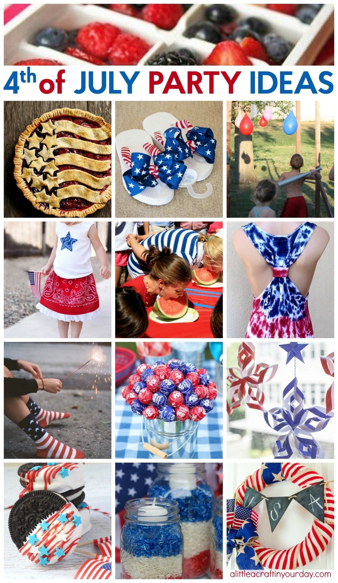 10 Beautiful 4Th Of July Party Ideas For Adults 44 way cool fourth of july party ideas a little craft in your day 2023