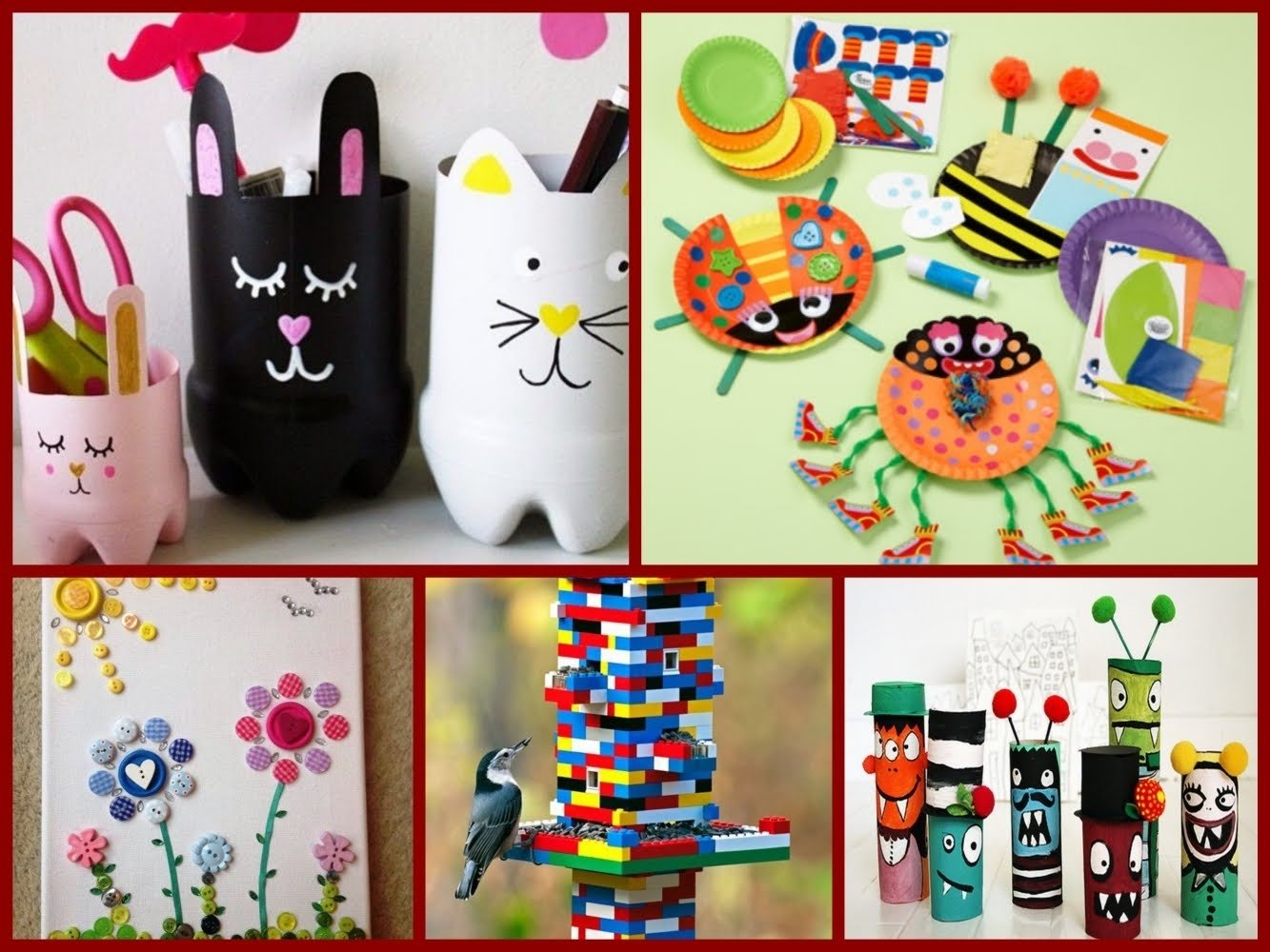10 Awesome Recycled Projects For School Ideas 45 easy recycled crafts ideas for kids youtube 2022