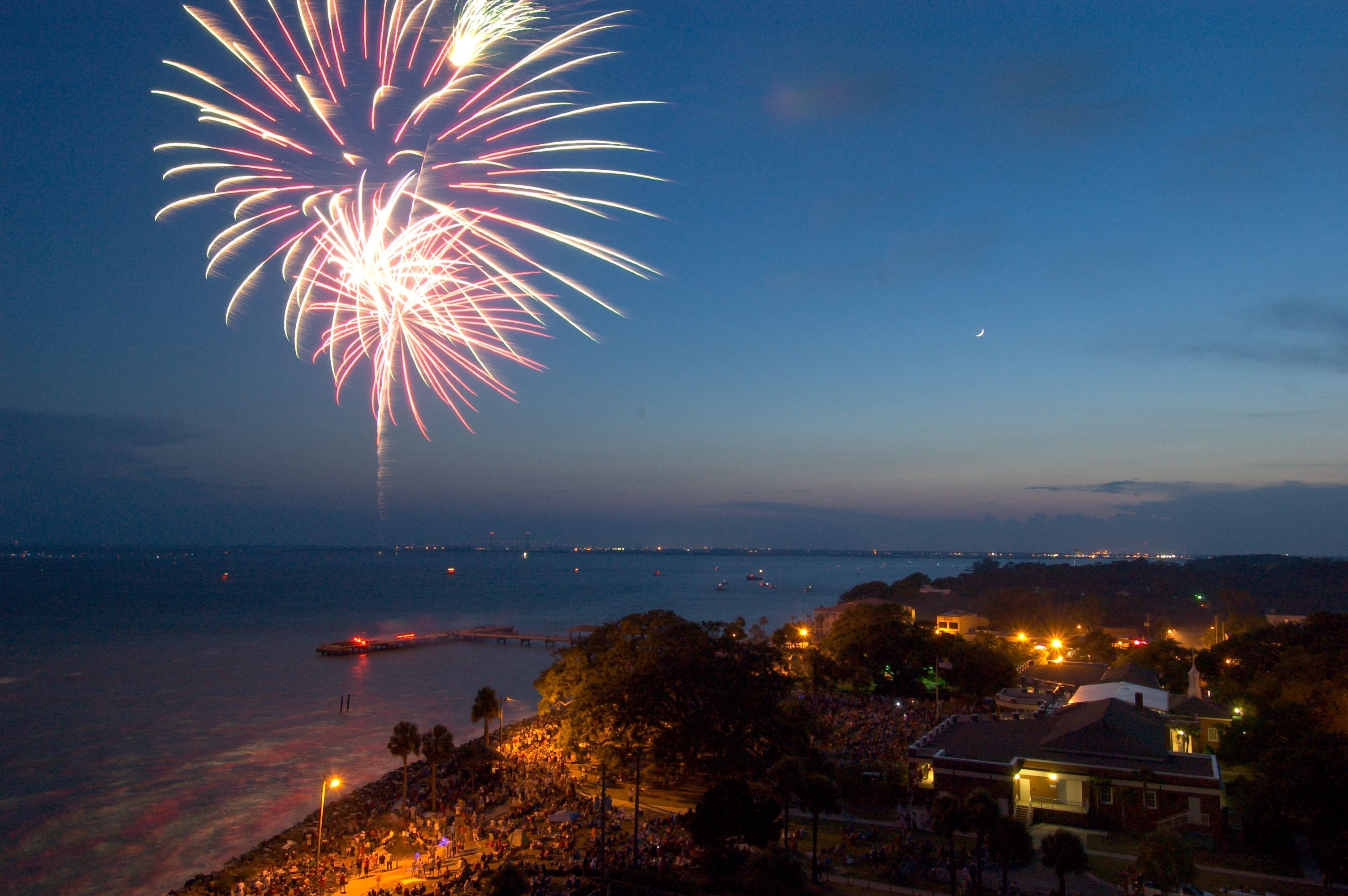 10 Great 4Th Of July Vacation Ideas 4th of july fireworks on st simons island georgia viewed from the 2023