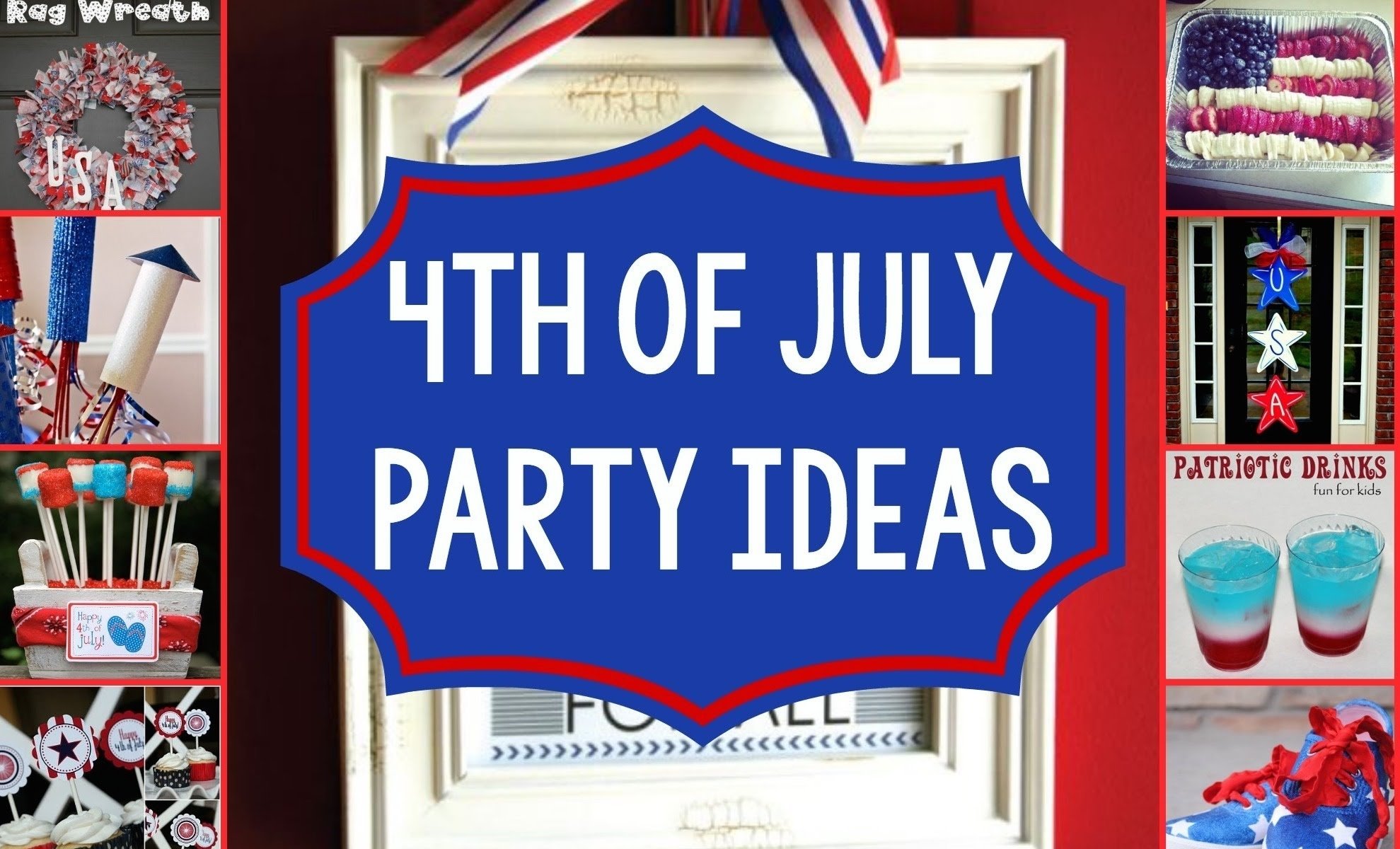 10 Beautiful 4Th Of July Party Ideas For Adults 4th of july party ideas youtube 2023