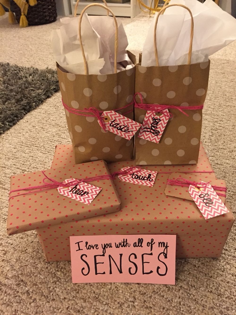 10 Lovable Romantic Birthday Gift Ideas Boyfriend 5 senses valentines day gift stuff for cody pinterest gift 2023