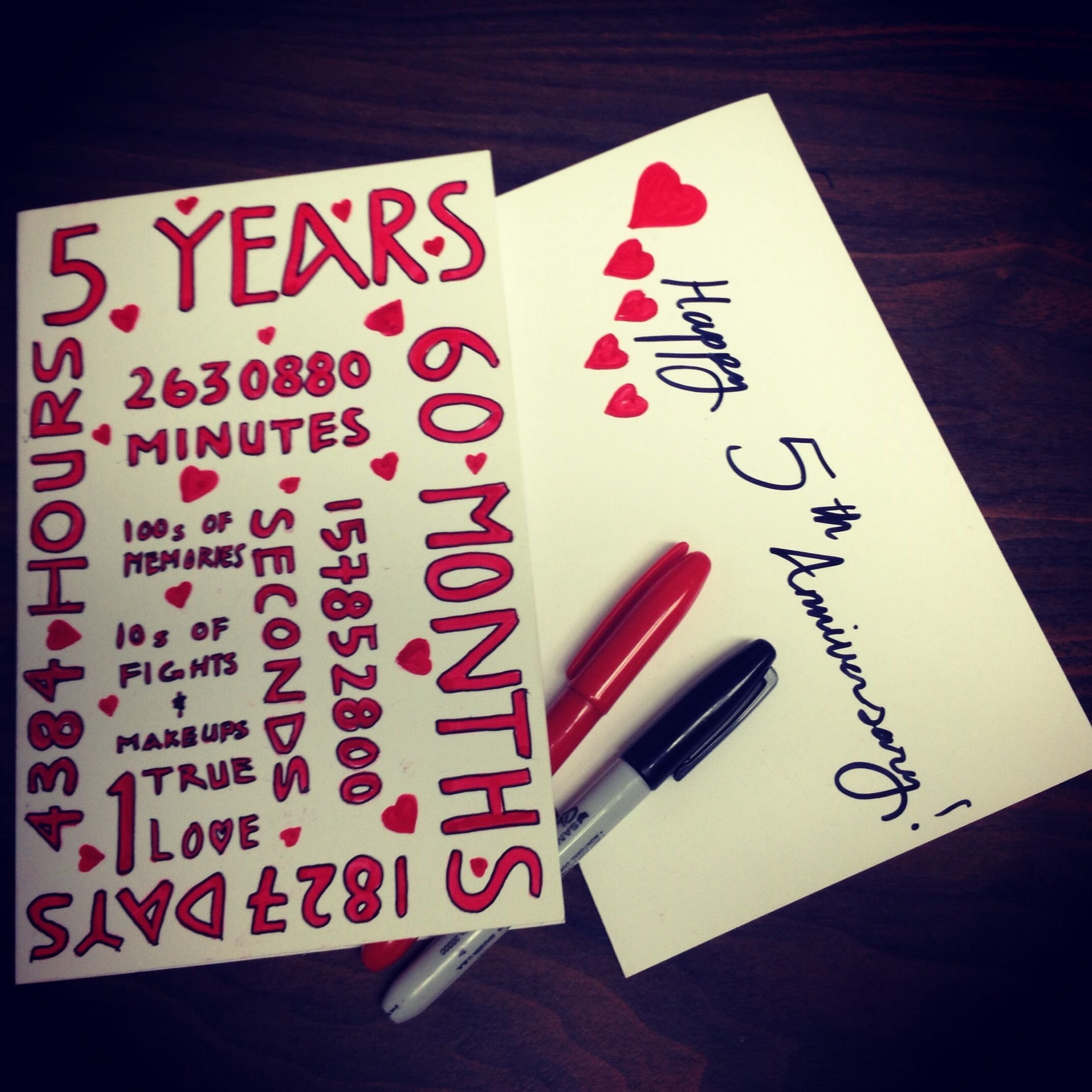 10 Elegant Homemade Anniversary Gift Ideas For Him 5 year anniversary cardcardlikeyoucare cardlikeyoucare 1 2022