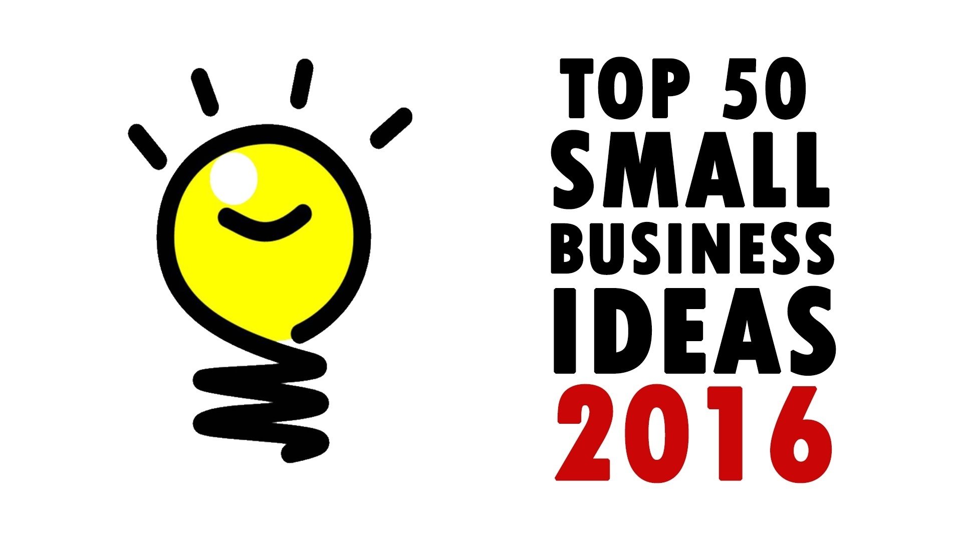 10 Famous Best Ideas For Small Business 50 best small business ideas 2016 how to make money youtube 1 2023
