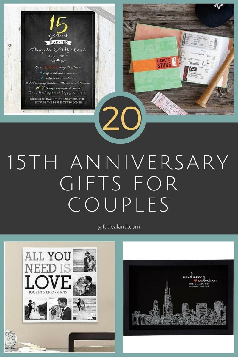 10 Wonderful 15Th Anniversary Gift Ideas For Her 50 good 15th wedding anniversary gift ideas for him her 2 2022
