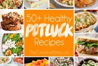 50+ light &amp; healthy potluck recipes