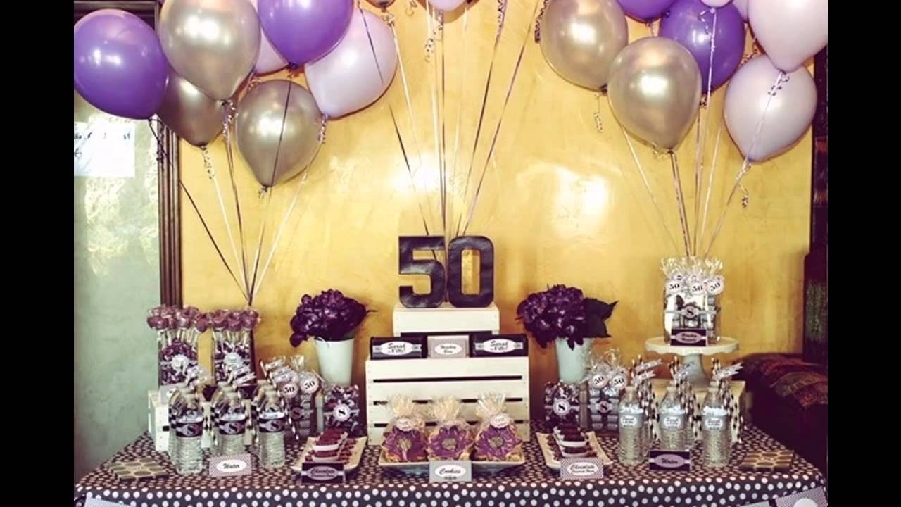 10 Stunning Ideas For 50Th Birthday Party 50th birthday party ideas youtube 4 2022