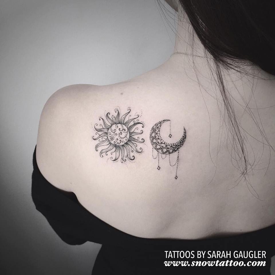 10 Awesome Sun And Moon Tattoo Ideas 56 wonderfully artistic sun and moon tattoo ideas for every taste 1 2022