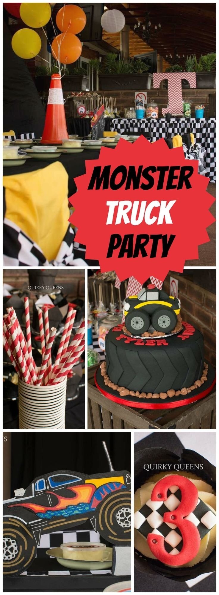 10 Perfect Monster Truck Birthday Party Ideas 58 best monster truck party images on pinterest monster truck 2022