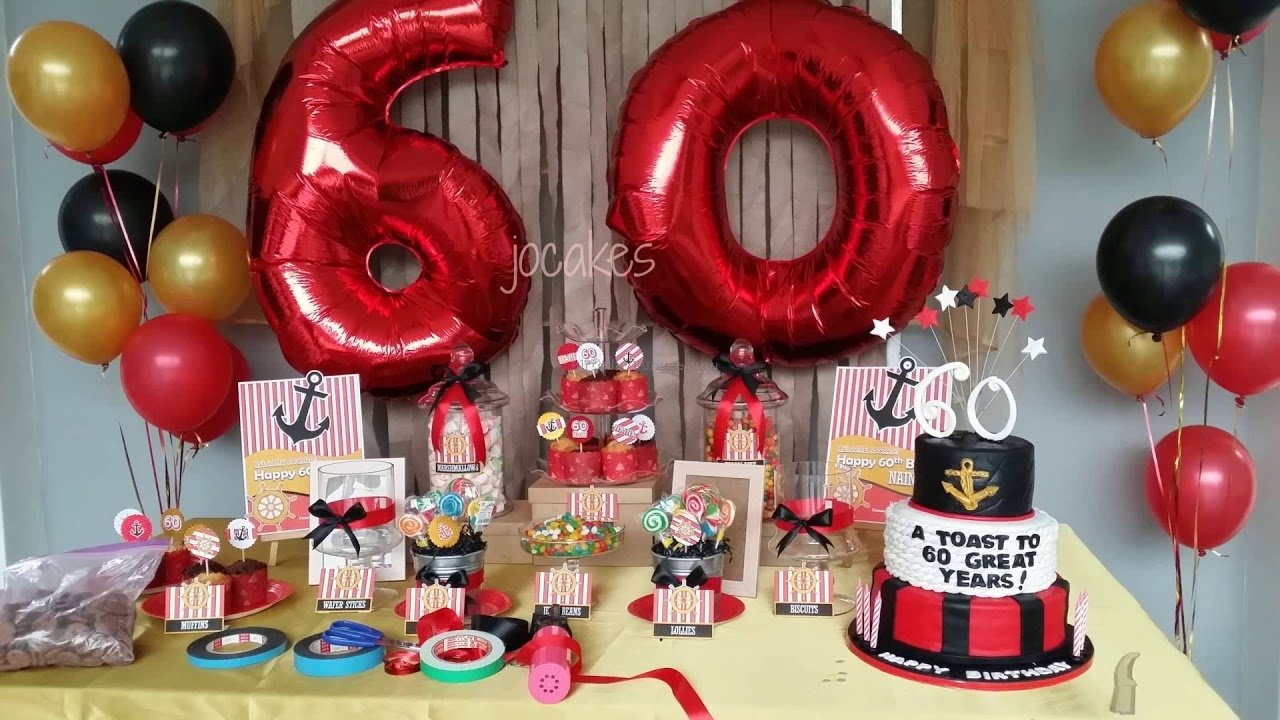 10 Stylish 60Th Birthday Ideas For Dad 60th birthday party ideas for mom and dad youtube 2 2022