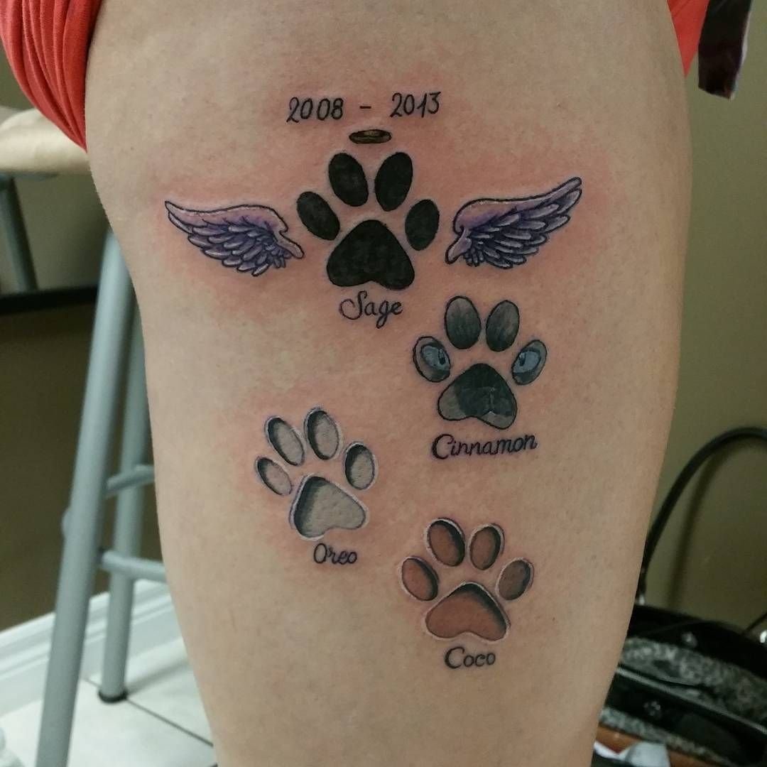 10 Stylish Dog Paw Print Tattoo Ideas 65 best paw print tattoo meanings and designs nice trails sleeve 2022