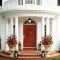 67 cute and inviting fall front door décor ideas - digsdigs