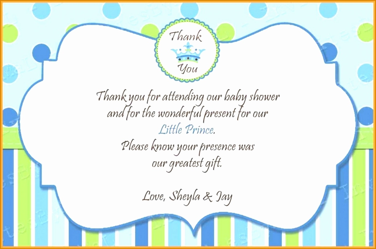 10 Cute Baby Shower Thank You Wording Ideas %name 2022