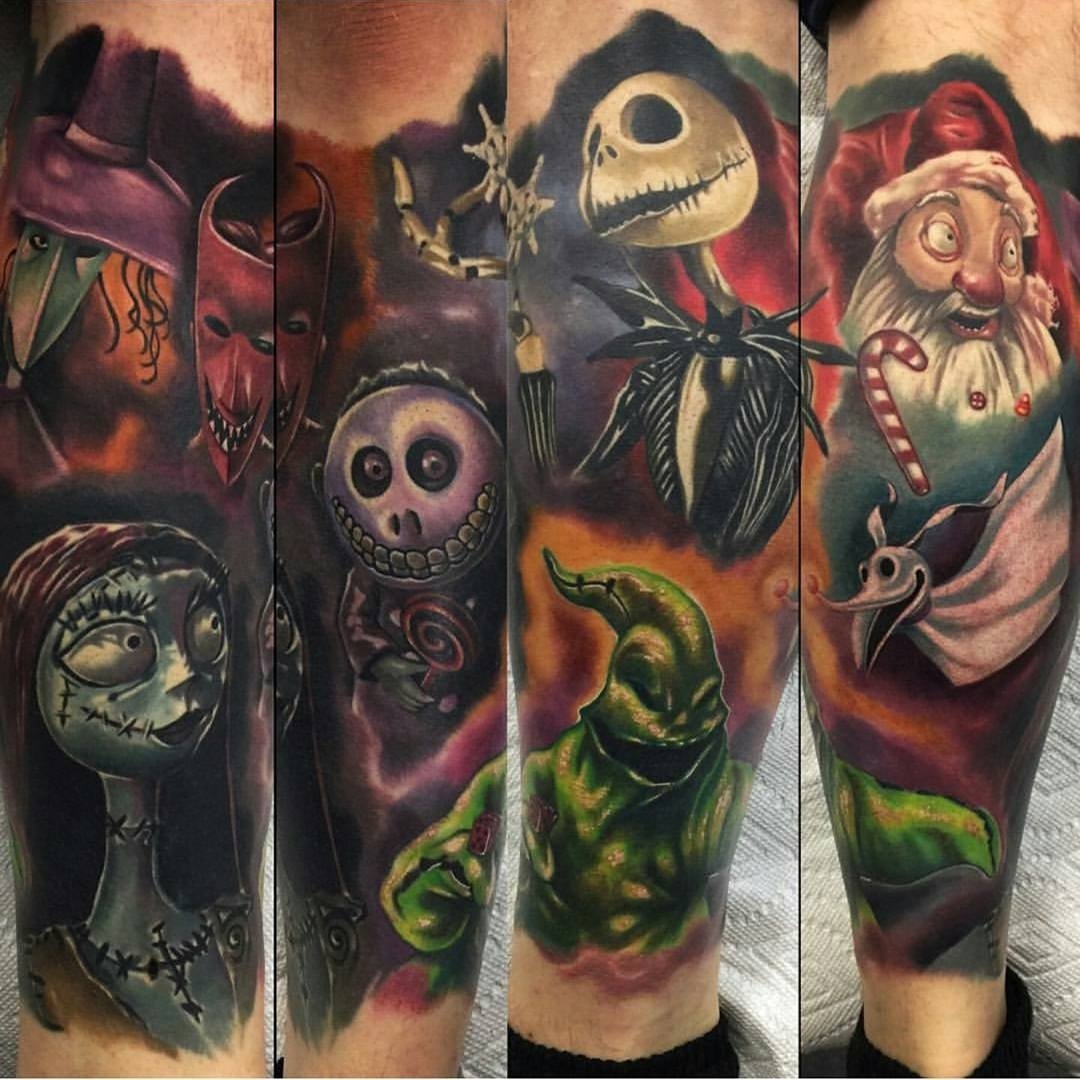 10 Most Recommended Nightmare Before Christmas Tattoo Ideas 75 best nightmare before christmas tattoo design ideas 2018 2022