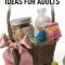 8 luxurious easter basket ideas for adults | basket ideas, live long