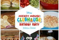 8 mickey mouse birthday party menu ideas | the two bite club