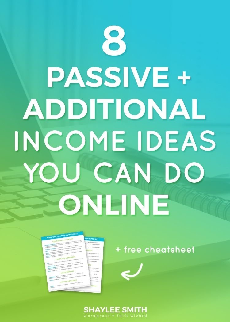 10 Best Multiple Streams Of Income Ideas 8 passive additional income ideas you can do online extra money 2023