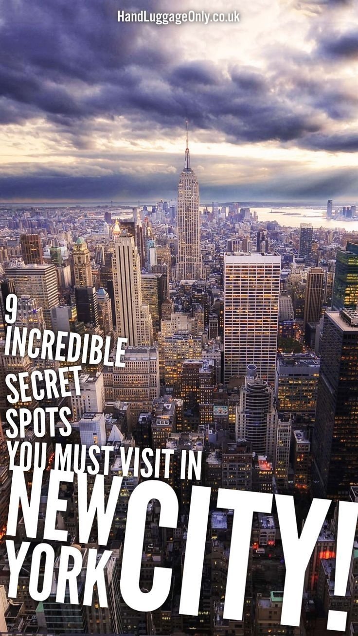 10 Nice New York City Vacation Ideas 9 incredible secret spots you have to visit in new york city hand 2022