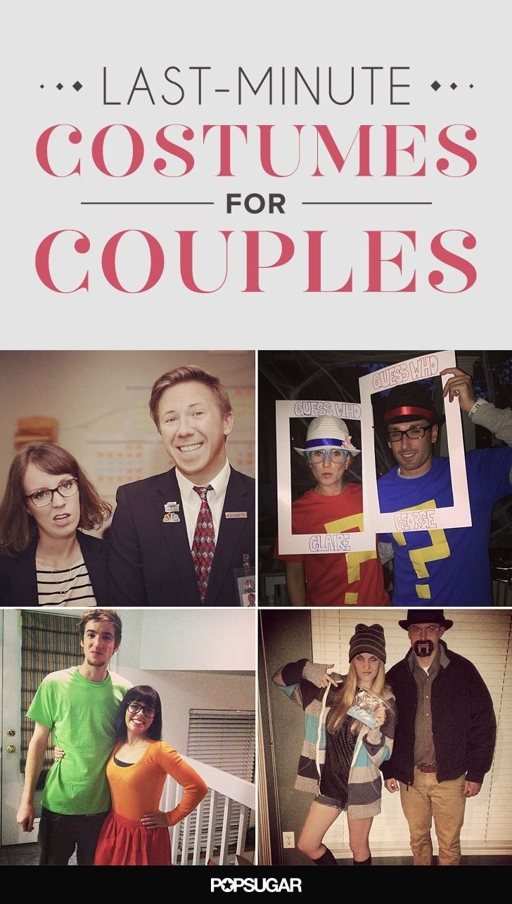10 Attractive Last Minute Costume Ideas Couples 92 best clever couples halloween costumes images on pinterest 2022