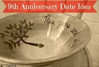 9th anniversary - pottery (idea for anniversary date night