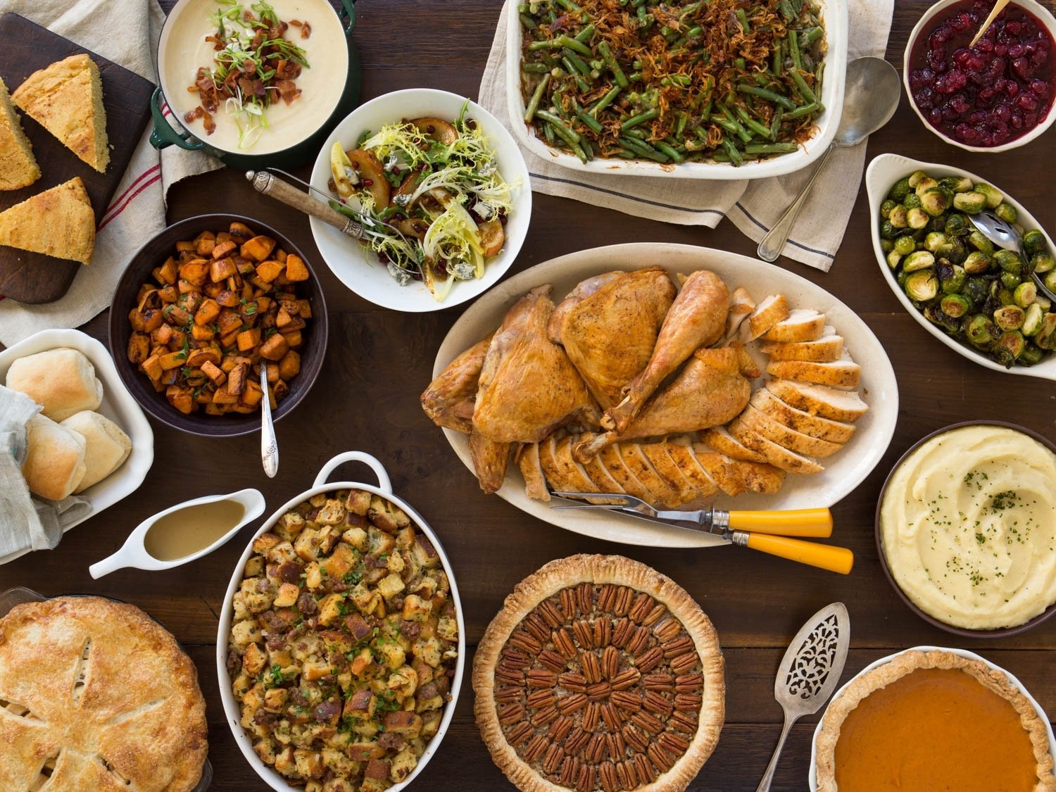 10 Wonderful Menu Ideas For A Crowd a classic thanksgiving menu to feed a crowd serious eats 2022