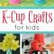 a fun collection of k-cup crafts for kids. these cute and easy craft