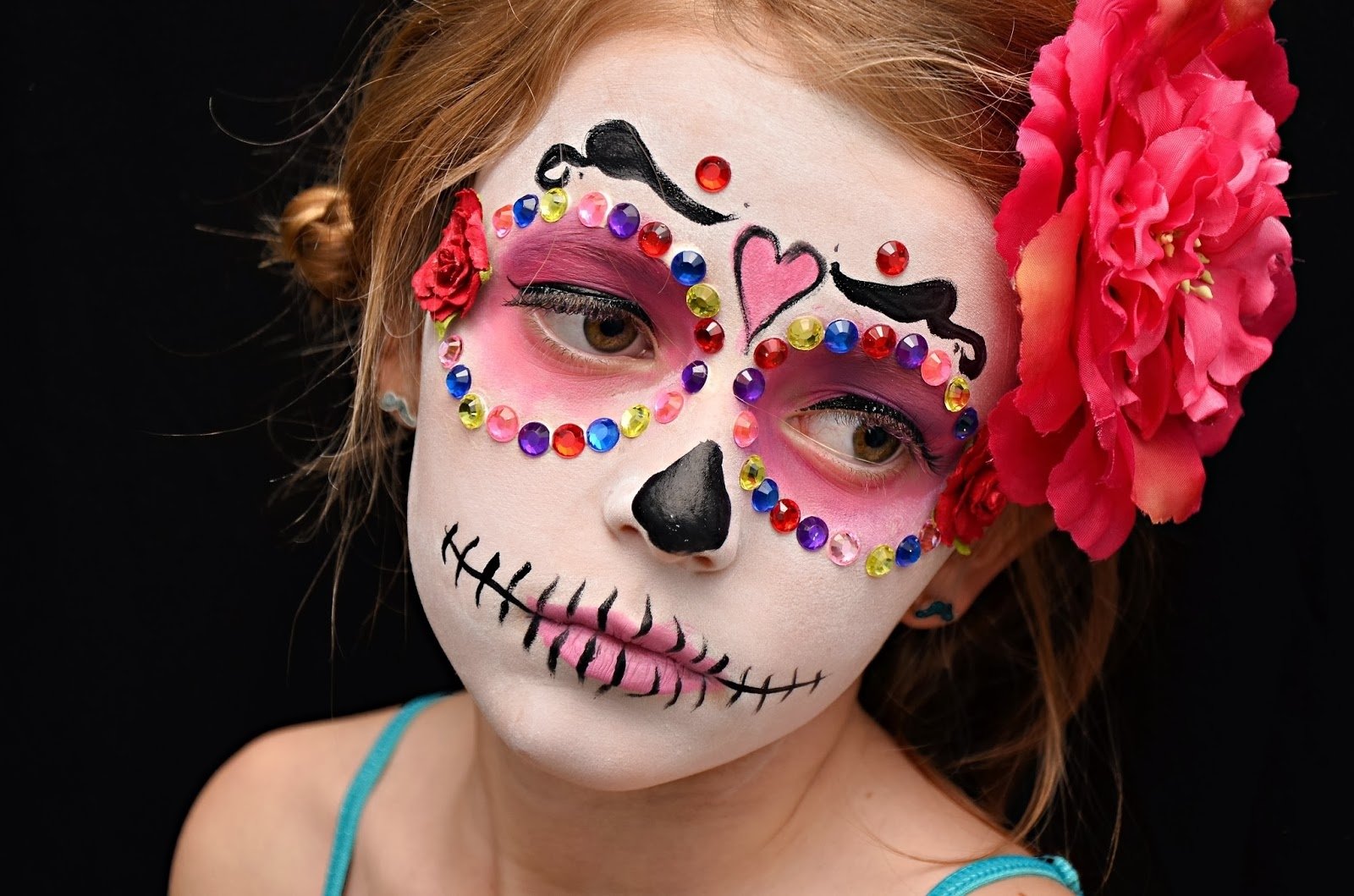 10 Lovable Day Of The Dead Makeup Ideas a fun dia de los muertos make over photo shoot party and the kids 2023