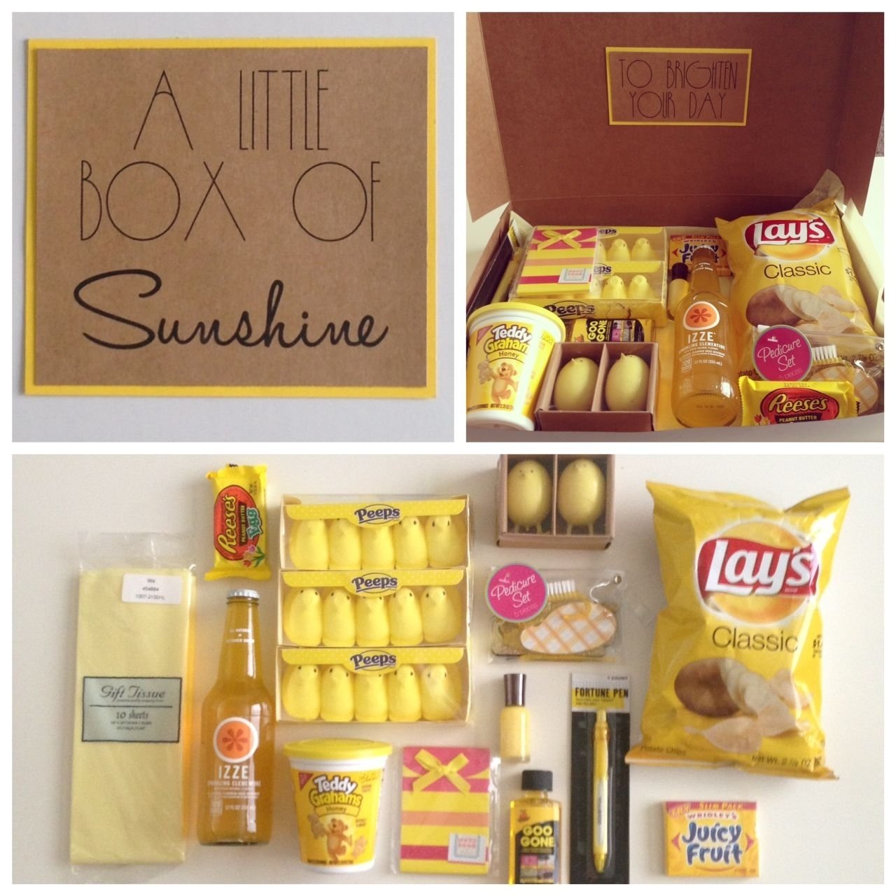 10 Best Ideas To Cheer Someone Up a little box of sunshine what a great way to send a pick me up to 2022
