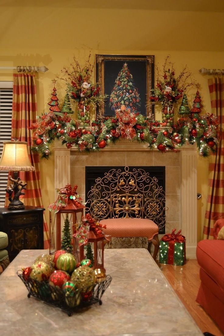 10 Perfect Decorating Ideas For Christmas 2013 a whole bunch of christmas mantels 2013 christmas mantels mantels 2022