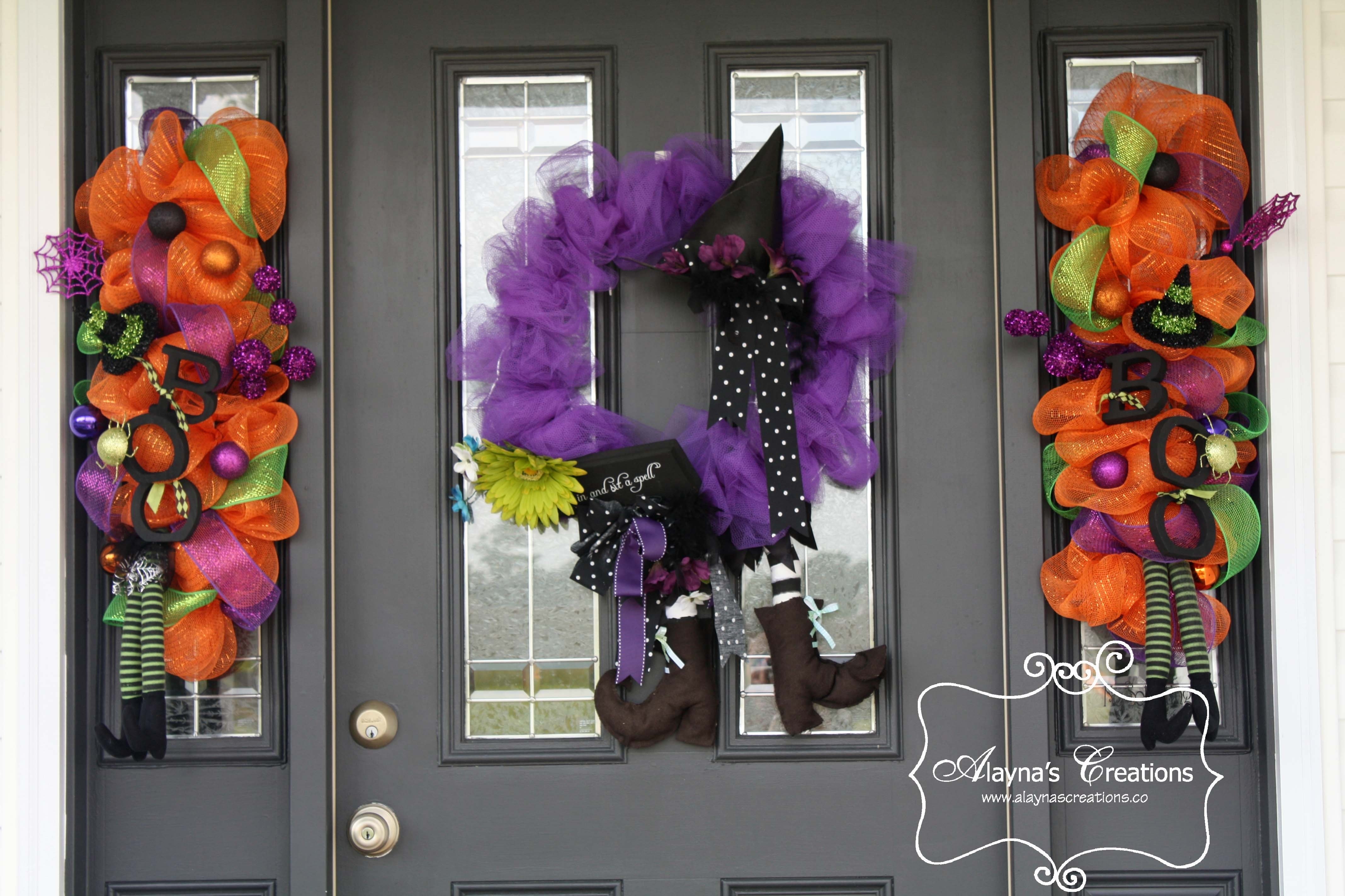 10 Amazing Halloween Wreath Ideas Front Door a witchy front porch diy home decor and crafts 2022