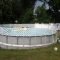 above ground pool fence diy 1/2inch pvc pipe and white pvc lattice