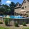 above ground pool landscaping design — stylid homes : above ground
