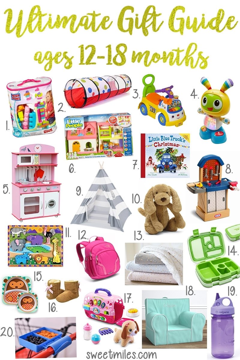 10 Most Popular Gift Ideas For 1 Year Old adelines christmas wish list gift ideas for toddlers ages 12 18 5 2022