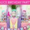 alice in wonderland birthday party ideas // wonderland tea party