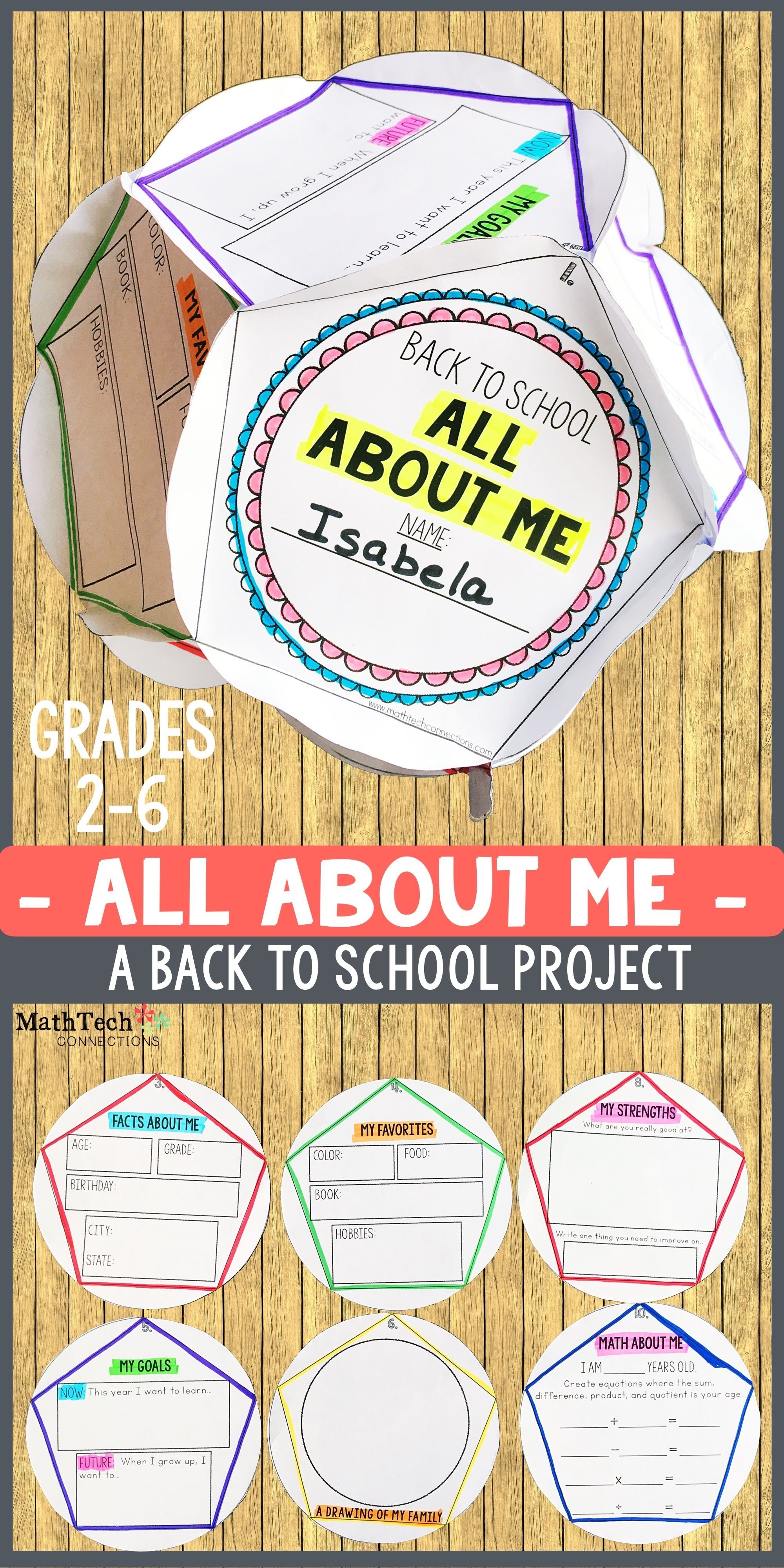 10 Most Recommended All About Me Project Ideas all about me a back to school dodecahedron project classroom 2022