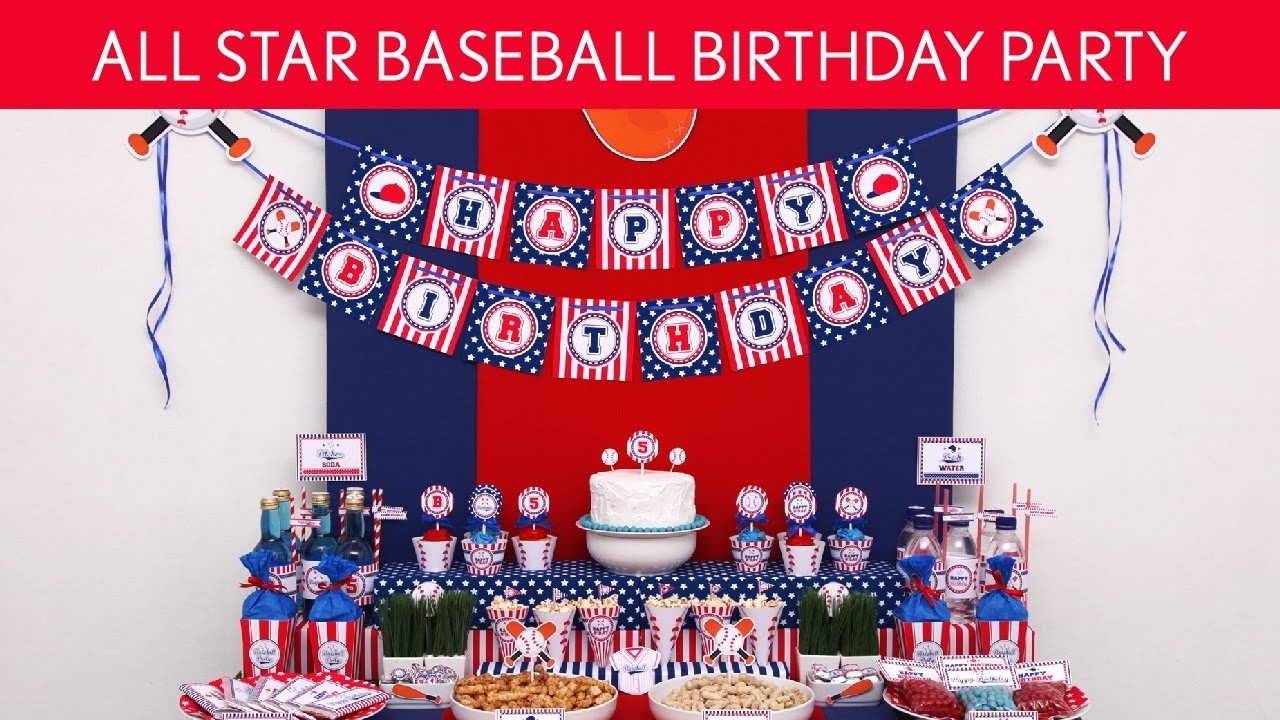 10 Ideal Baseball Themed Birthday Party Ideas all star baseball birthday party ideas all star baseball b118 2022