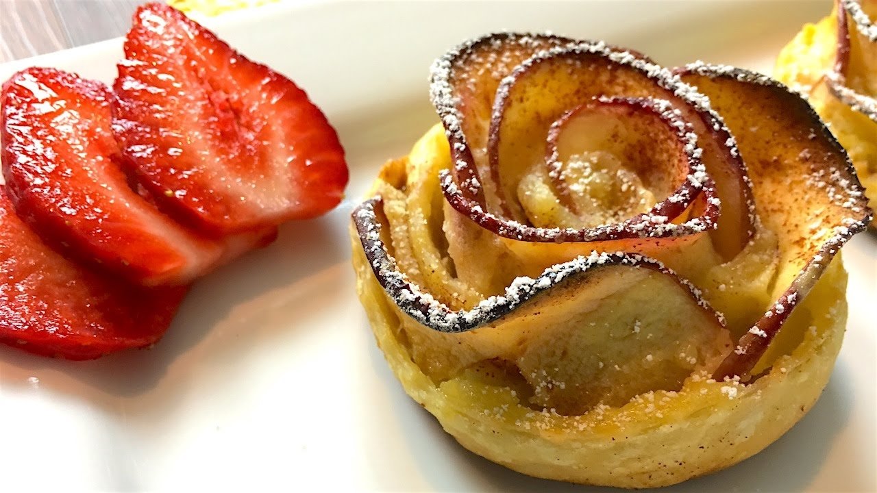 10 Wonderful Puff Pastry Dessert Recipe Ideas apple roses puff pastry dessert cooking simple recipes youtube 2022