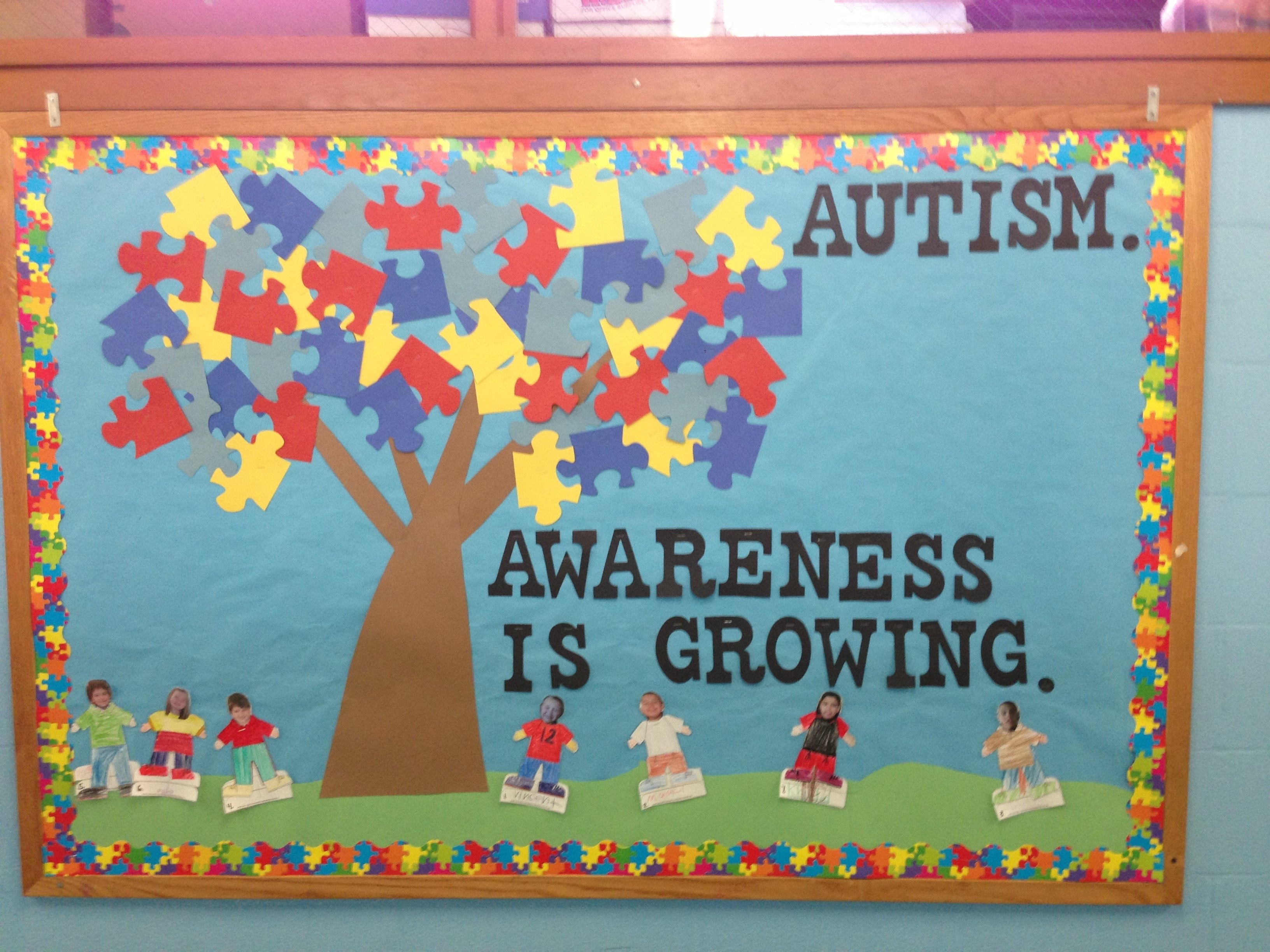 10 Most Recommended Ideas For Autism Awareness Month april autism awareness bulletin board school stuff pinterest 2022