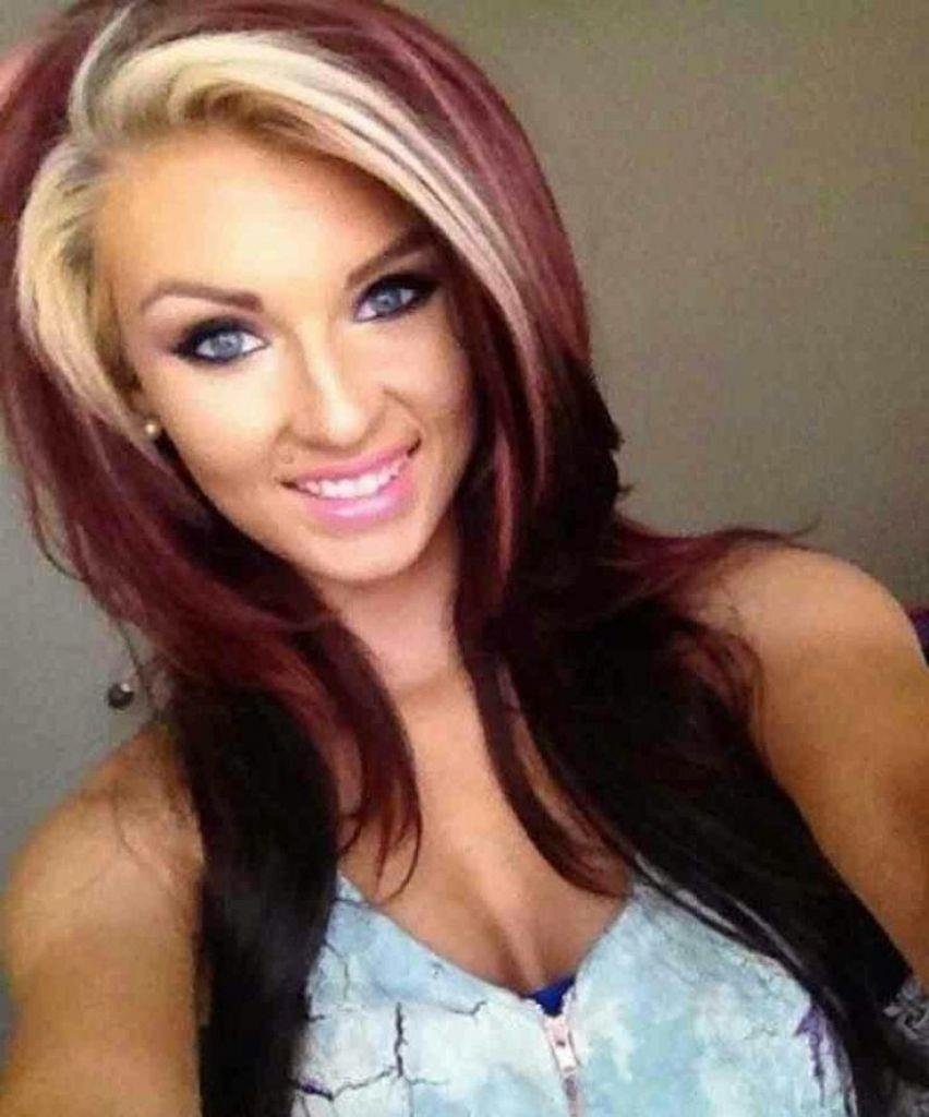 10 Unique Two Tone Hair Color Ideas awesome elegant two toned hair color ideas hairstyles pict of tone 2022