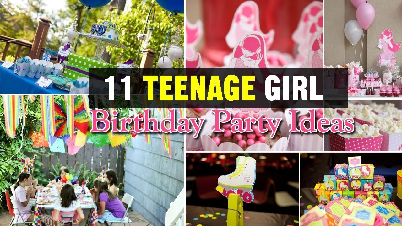 10 Unique Party Ideas For Tween Girls awesome teenage girl birthday party ideas teenage girl birthday 4 2022