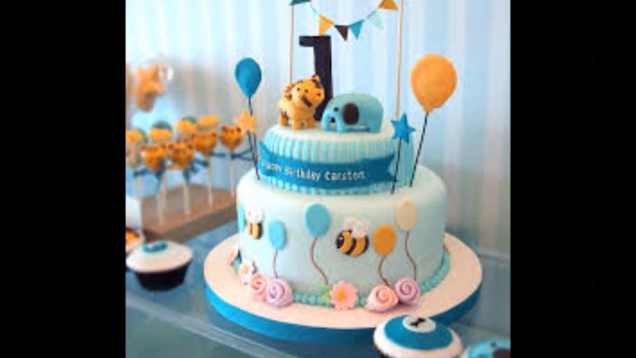 10 Great 1St Birthday Cake Ideas For Boys baby boy 1st birthday cake photos youtube 1 2022