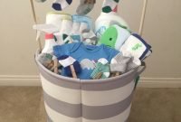 baby boy baby shower gift! (idea from my mother-in-law) | things