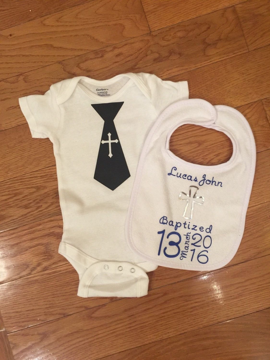 10 Unique Christening Gift Ideas For Boys baby boy gift setbaby gift setcross shirtcross bibchristening 1 2022